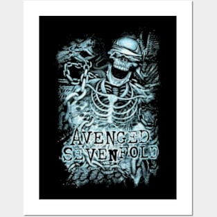 AVENGED SEVENFOLD MERCH VTG Posters and Art